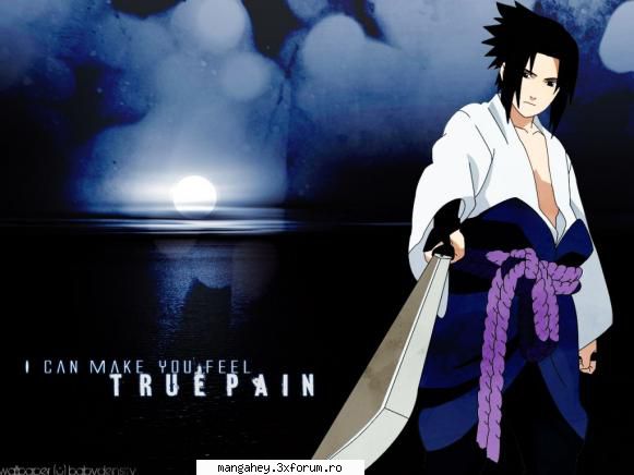 Sasuke uchiha - Imi pare rau sa te dezamagesc, dar nu se va - Naruto