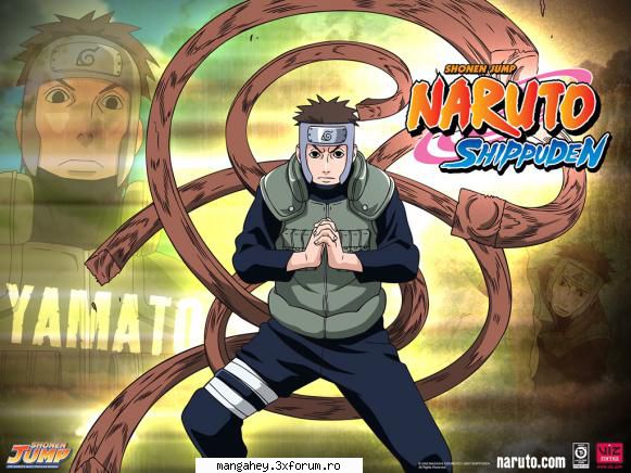 Yamato - Yamato este prezentat �n timpul părții - Naruto